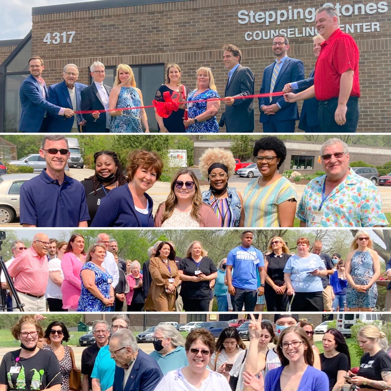 Ribbon-Cutting Festivities at Stepping Stones Counseling Center