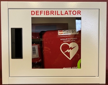 Agency sites to be equipped with AEDs via a grant.