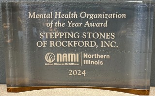 Stepping Stones of Rockford receives the Mental Health Organization of the Year.